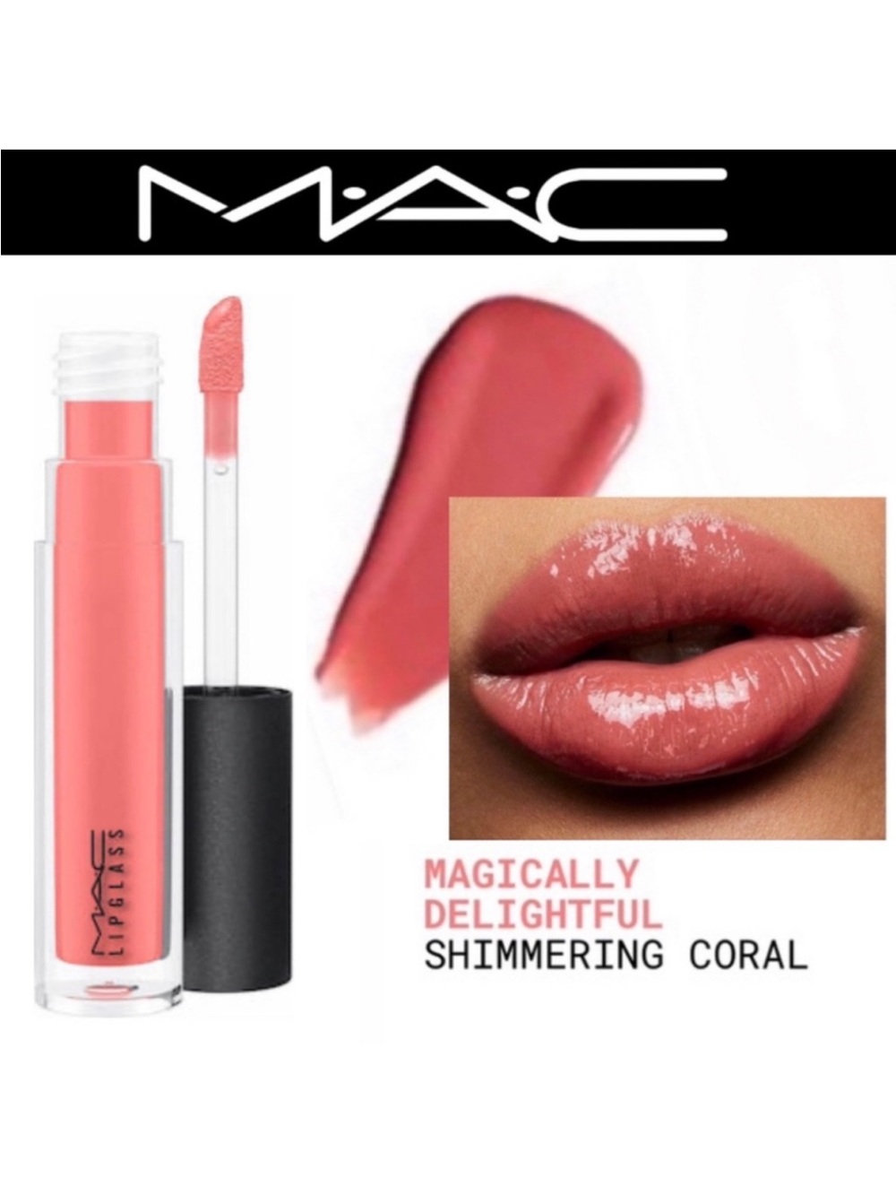 ⚡️🖤MAC Cosmetics Lipglass Magically Delightful